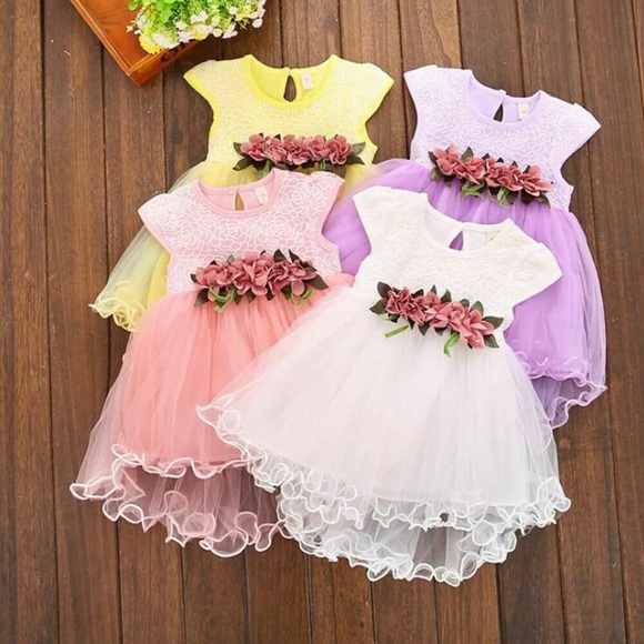 NWT Beautiful little girls dress